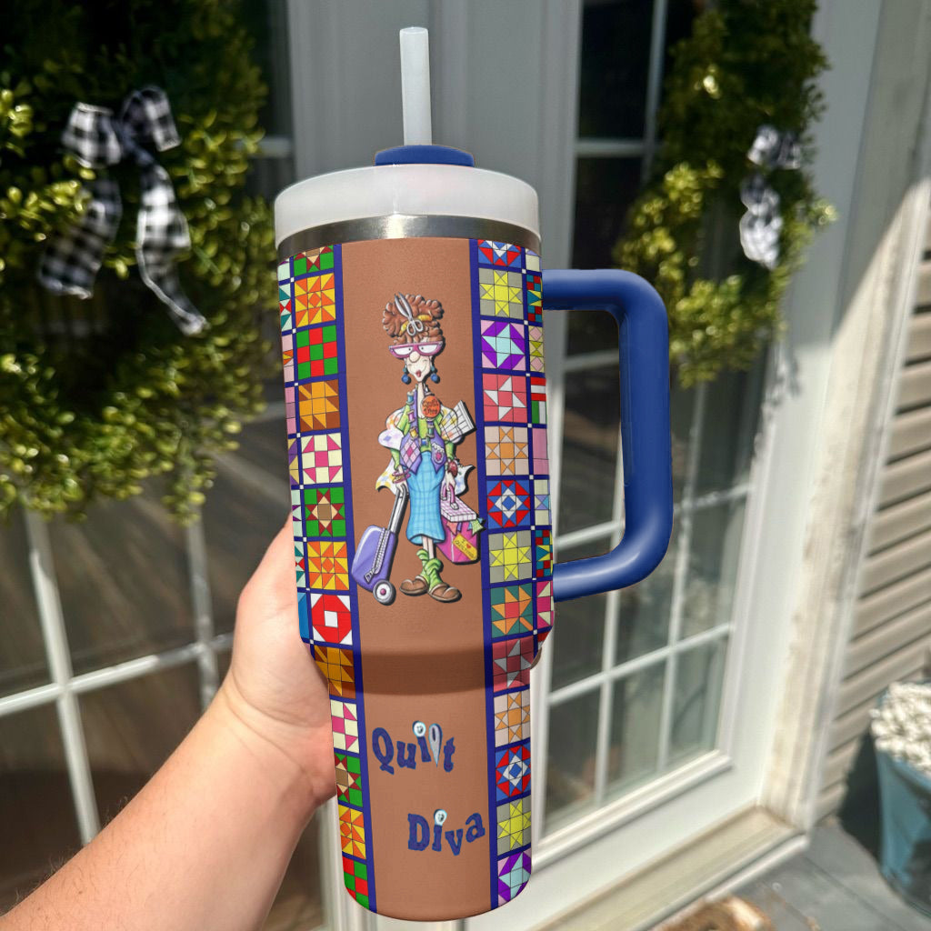 Ceeprints Tumbler Quilt Diva