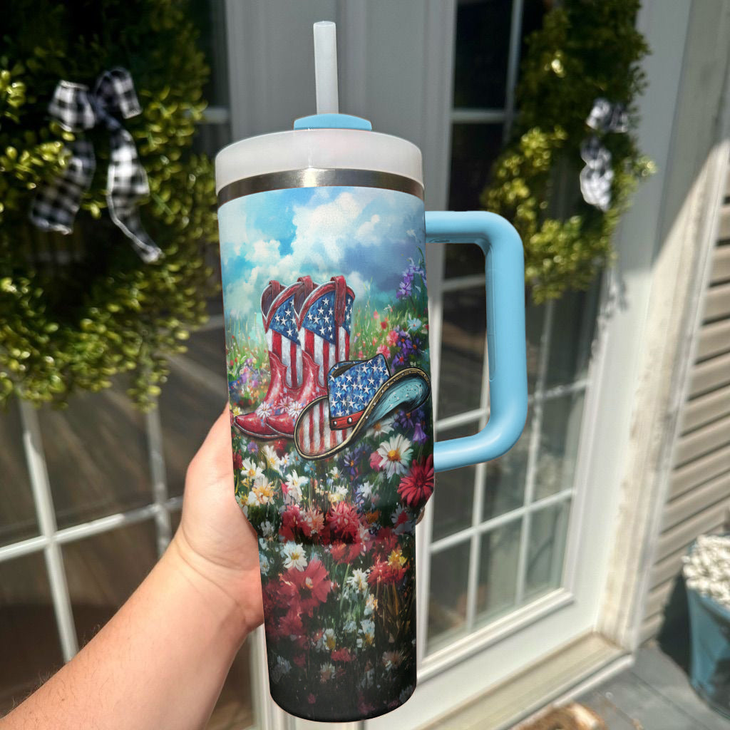 Ceeprints Tumbler American Frontier