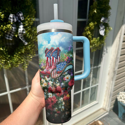 Ceeprints Tumbler American Frontier