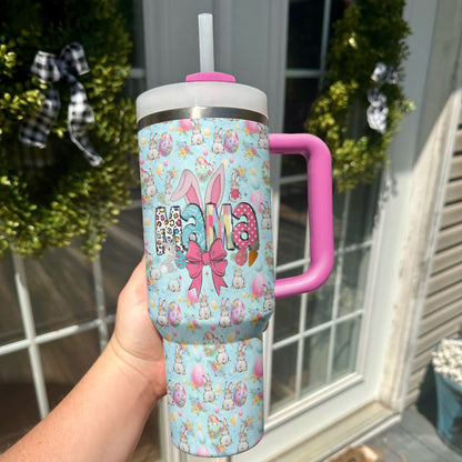 Ceeprints Tumbler Easter Mama Bunny