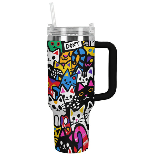 Ceeprints Tumbler Feline Frenzy