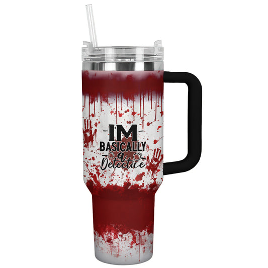 Ceeprints Tumbler Basically a Detective