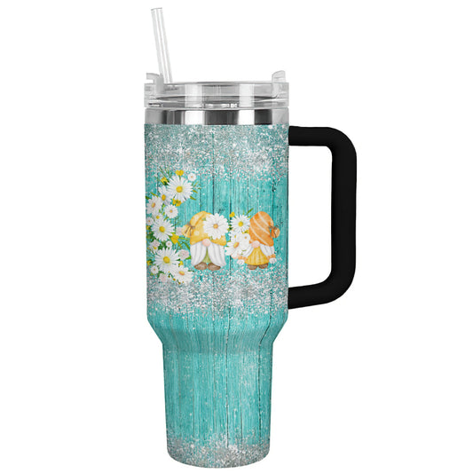 Ceeprints Tumbler Daisy Gnome