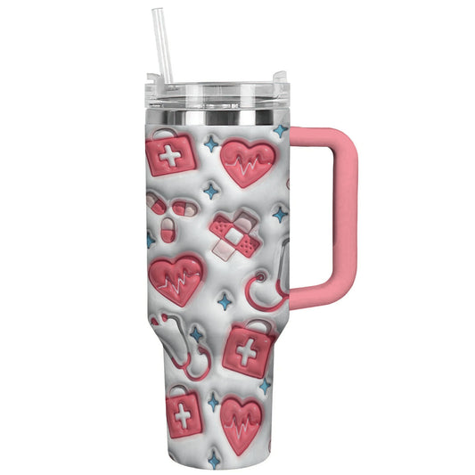 Ceeprints Tumbler Nurse Inflated