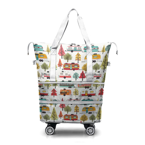 Cee™ Rolling Duffle Bag Happy Camper