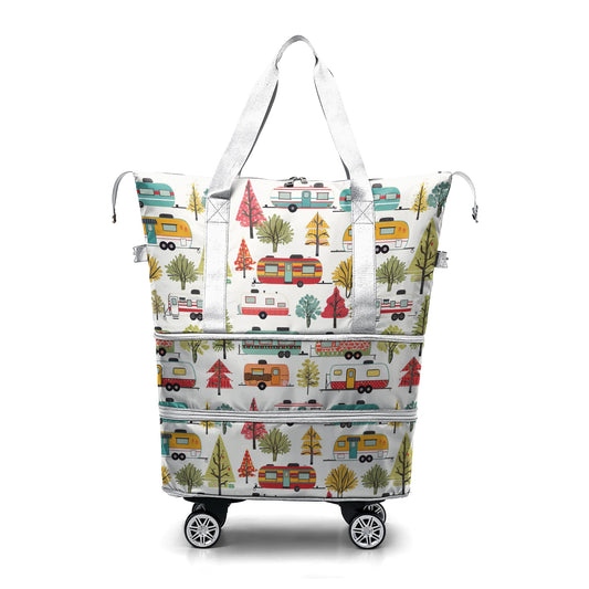 Cee™ Rolling Duffle Bag Happy Camper
