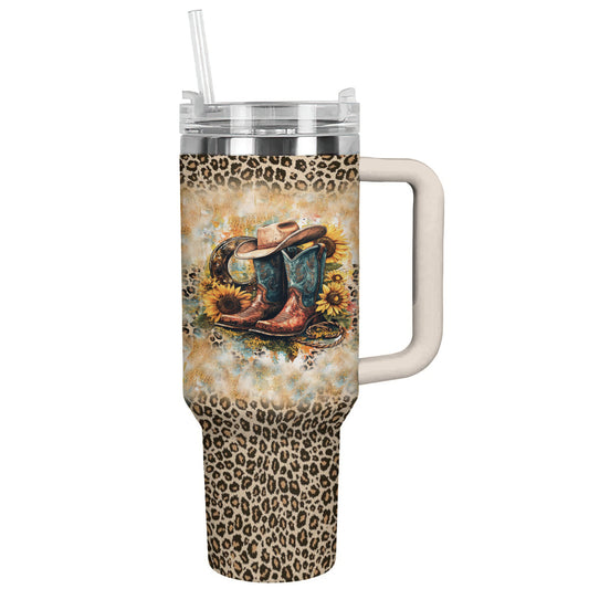 Ceeprints Tumbler Western Sunflower Charm