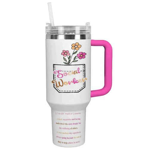 Ceeprints Tumbler Social Worker
