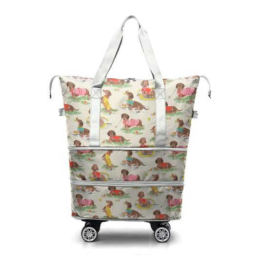 Cee™ Rolling Duffle Bag Dachshund Summer Fun