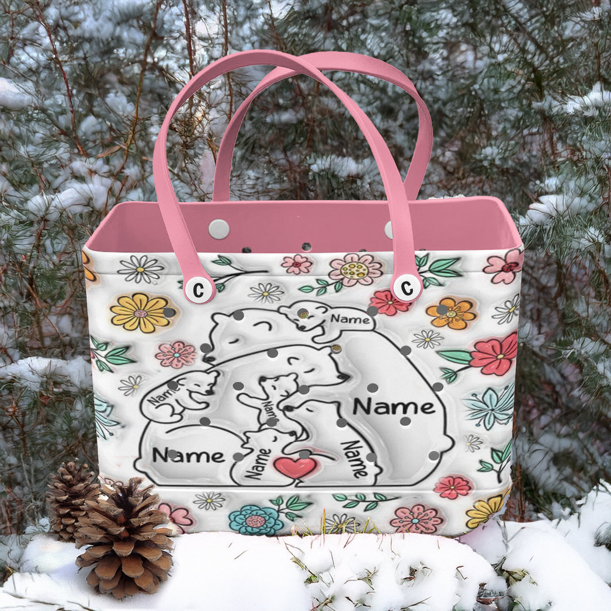 Ceeprints Cee™ Bag Hugged in Bloom