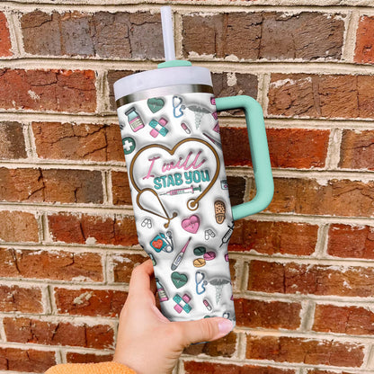 Ceeprints Tumbler Nurse Sass