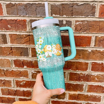 Ceeprints Tumbler Daisy Gnome