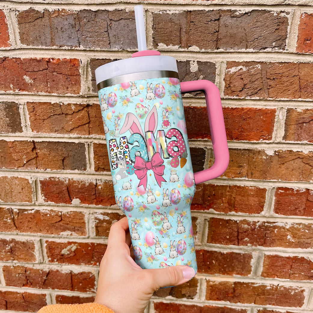 Ceeprints Tumbler Easter Mama Bunny