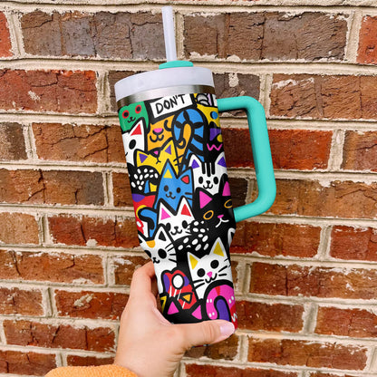 Ceeprints Tumbler Feline Frenzy