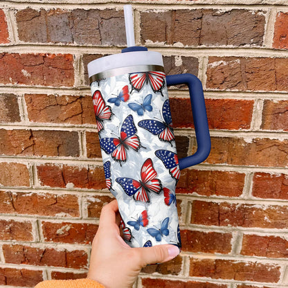 Ceeprints Tumbler Patriotic Wings