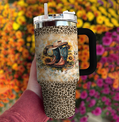 Ceeprints Tumbler Western Sunflower Charm