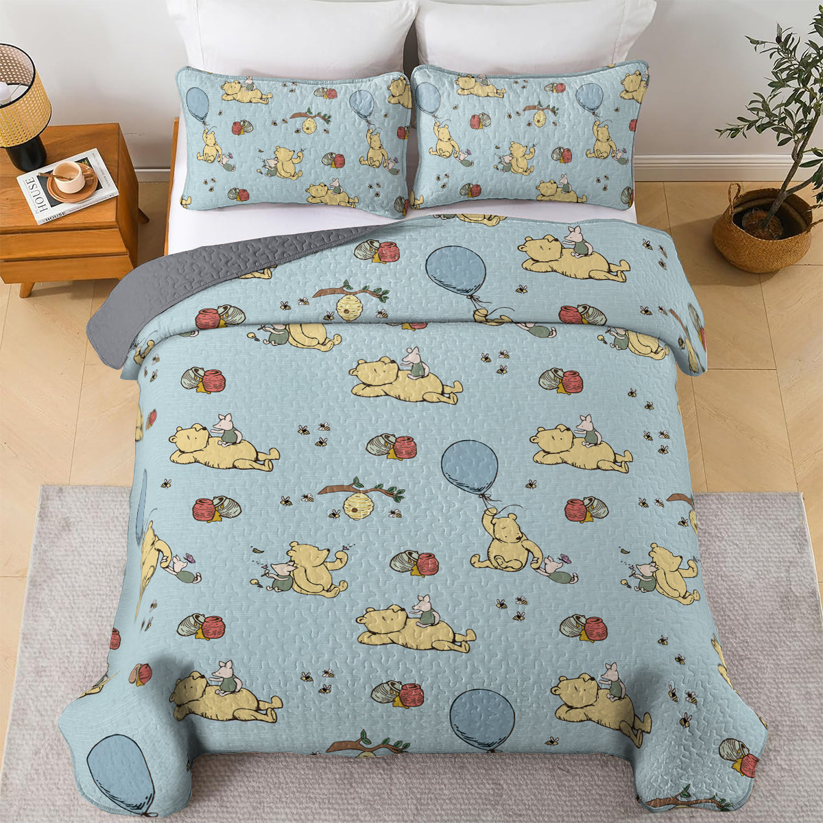 Ceeprints All Season Quilt 3-Piece Set What if you fly