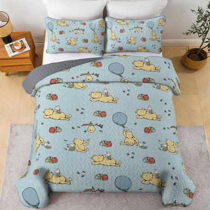 Ceeprints All Season Quilt 3-Piece Set What if you fly