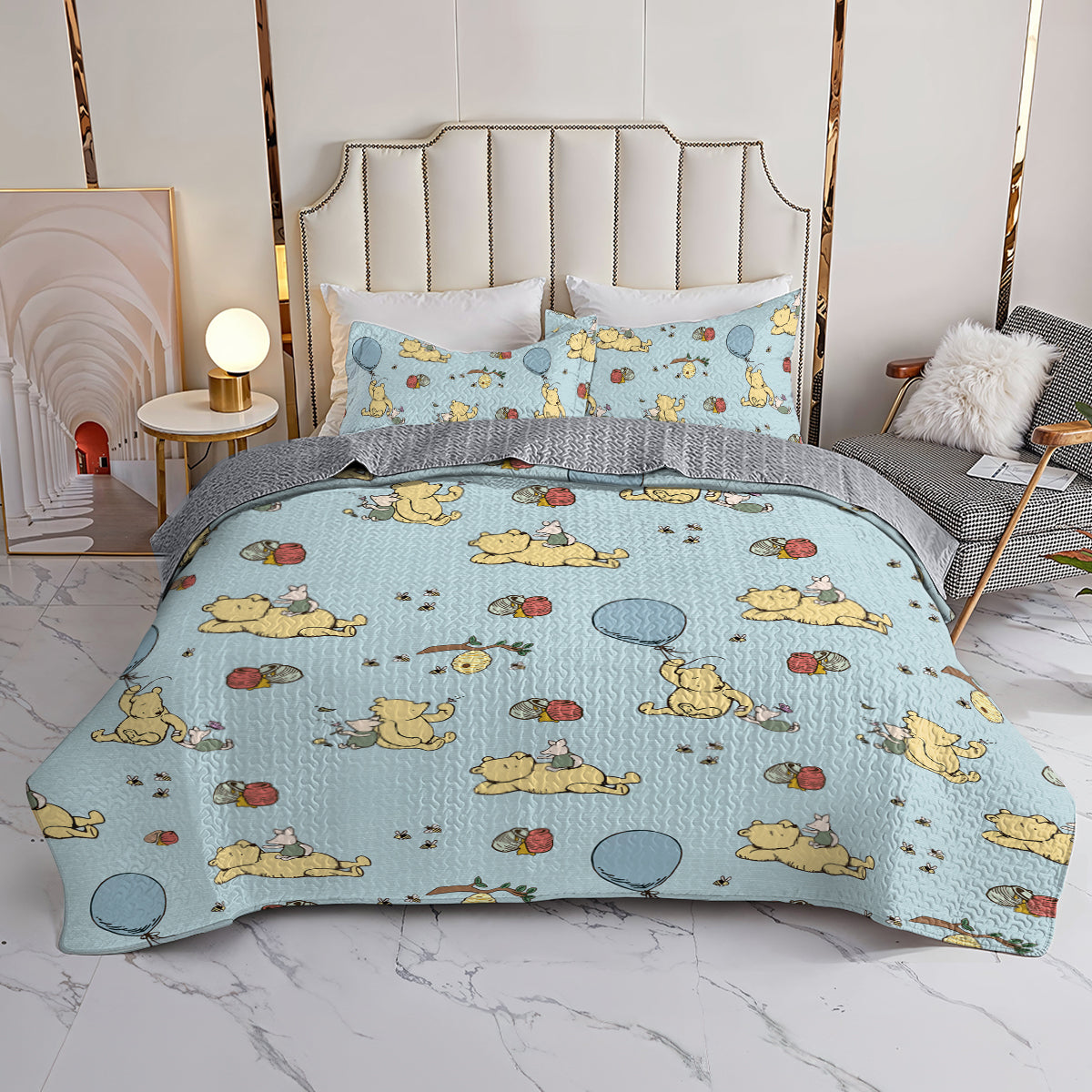 Ceeprints All Season Quilt 3-Piece Set What if you fly