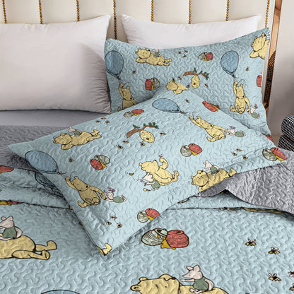 Ceeprints All Season Quilt 3-Piece Set What if you fly