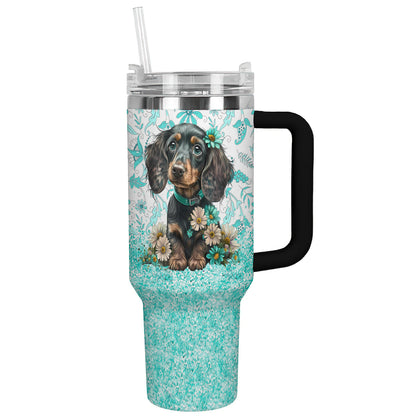 Ceeprints Tumbler Wiener Dog Wonderland