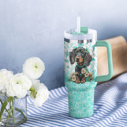 Ceeprints Tumbler Wiener Dog Wonderland