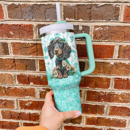 Ceeprints Tumbler Wiener Dog Wonderland