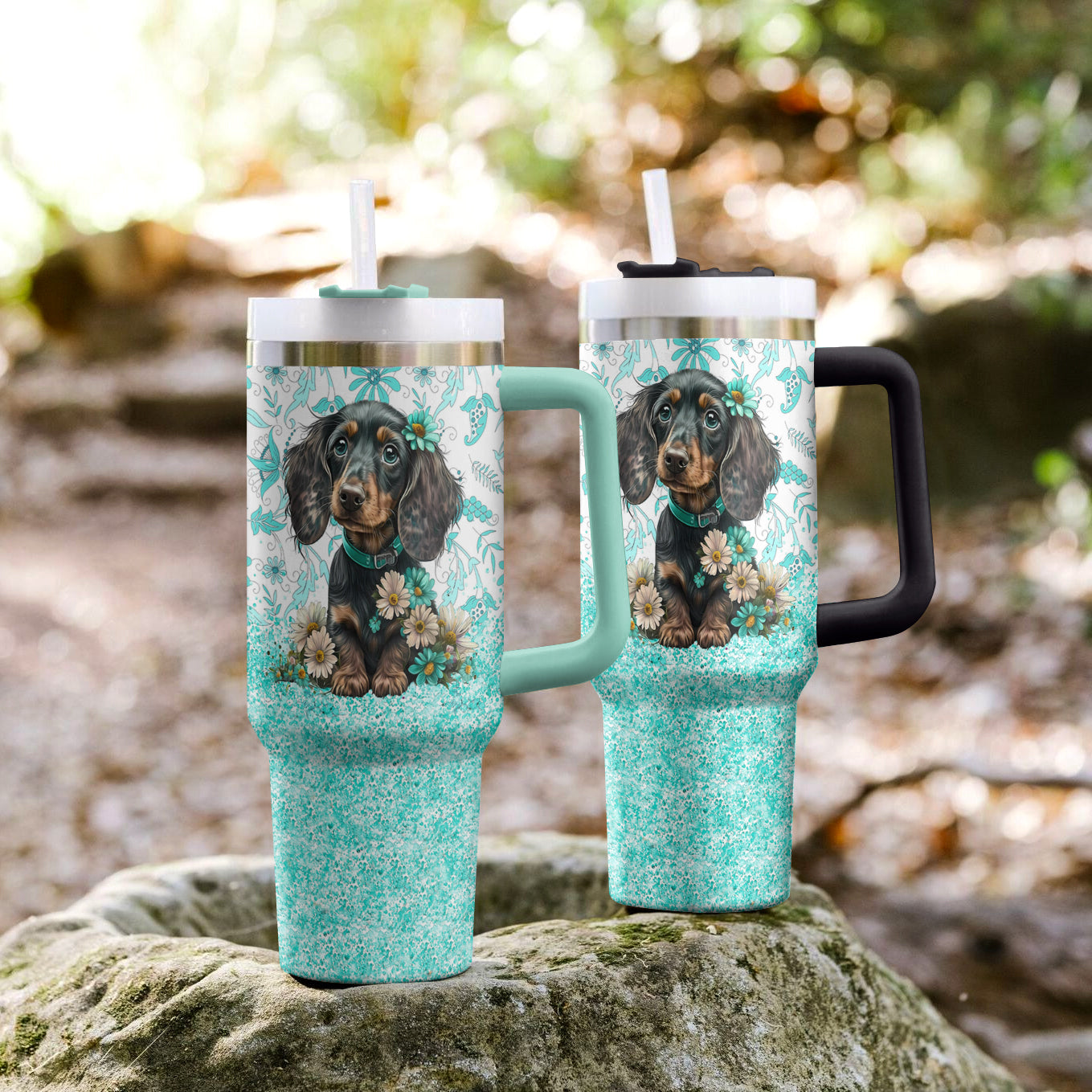 Ceeprints Tumbler Wiener Dog Wonderland