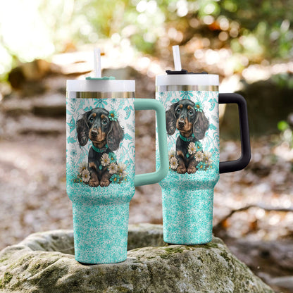 Ceeprints Tumbler Wiener Dog Wonderland