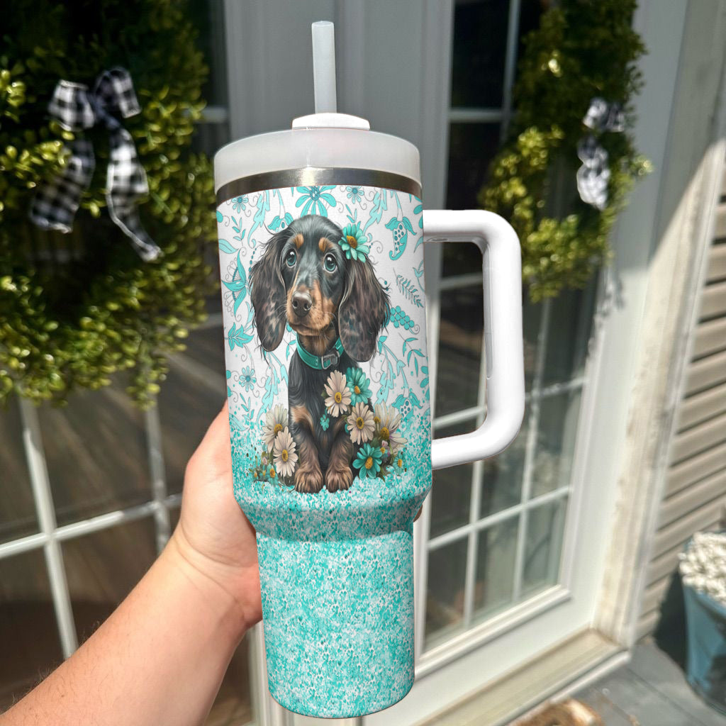 Ceeprints Tumbler Wiener Dog Wonderland