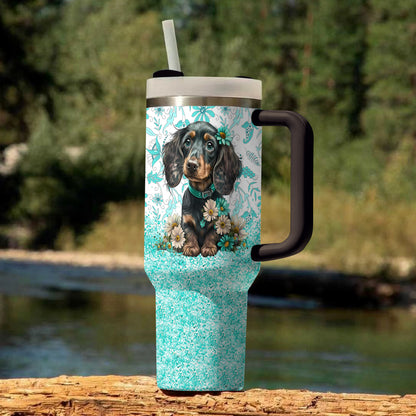 Ceeprints Tumbler Wiener Dog Wonderland