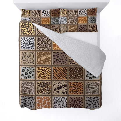 Ceeprints All Season Quilt 3-Piece Set Wild Sleep