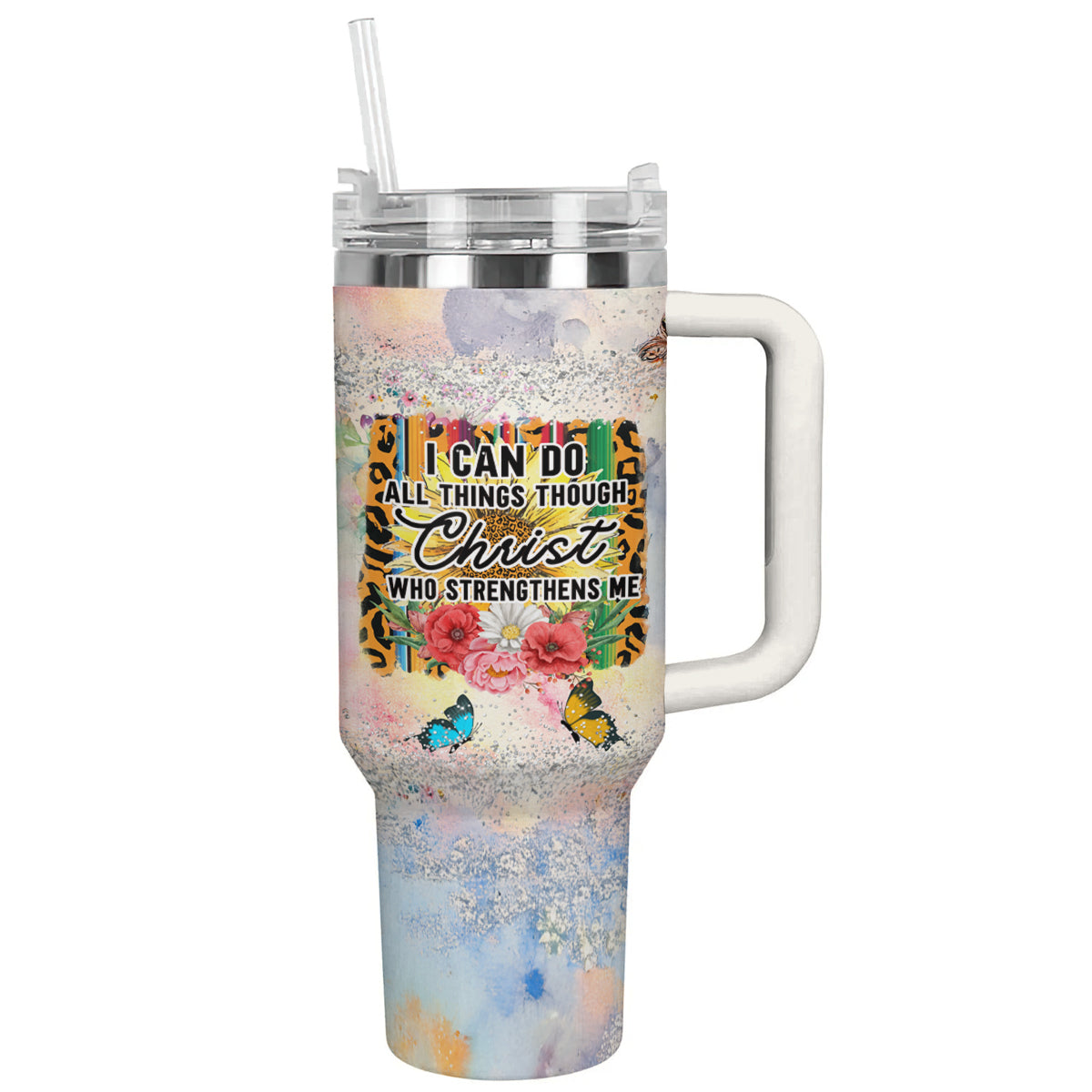 Ceeprints Tumbler Faith & Strength
