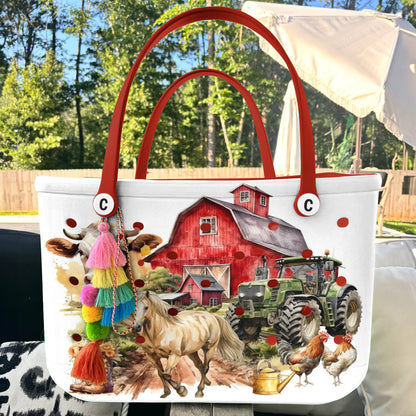 Ceeprints Cee™ Bag Cattle Red Barn