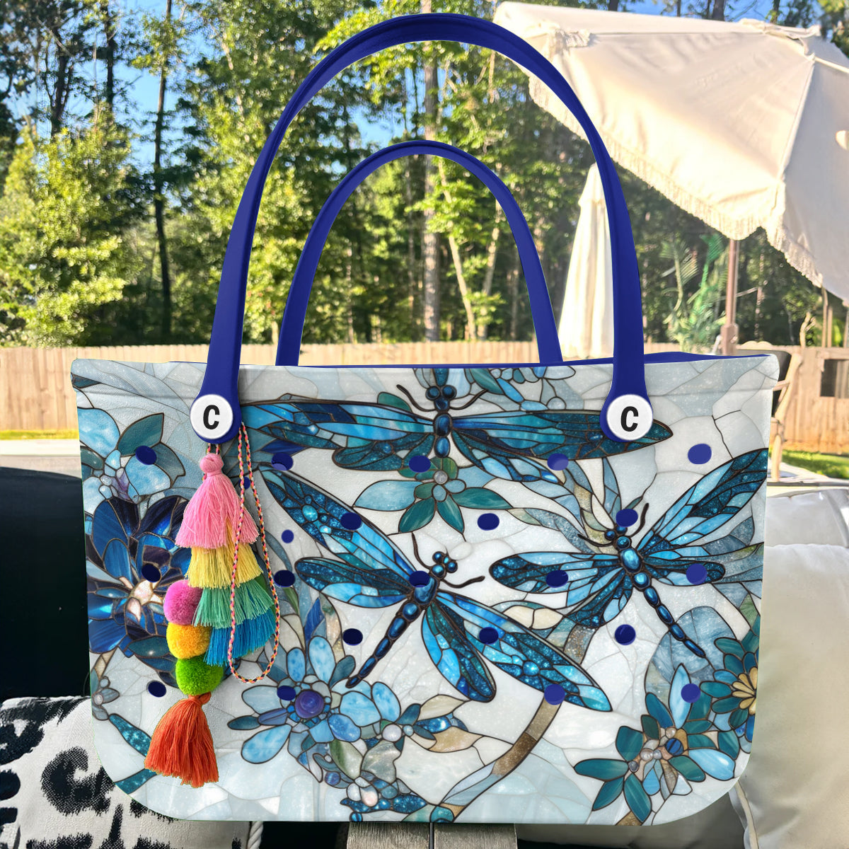 Ceeprints Cee™ Bag Blue Dragonfly Dreams