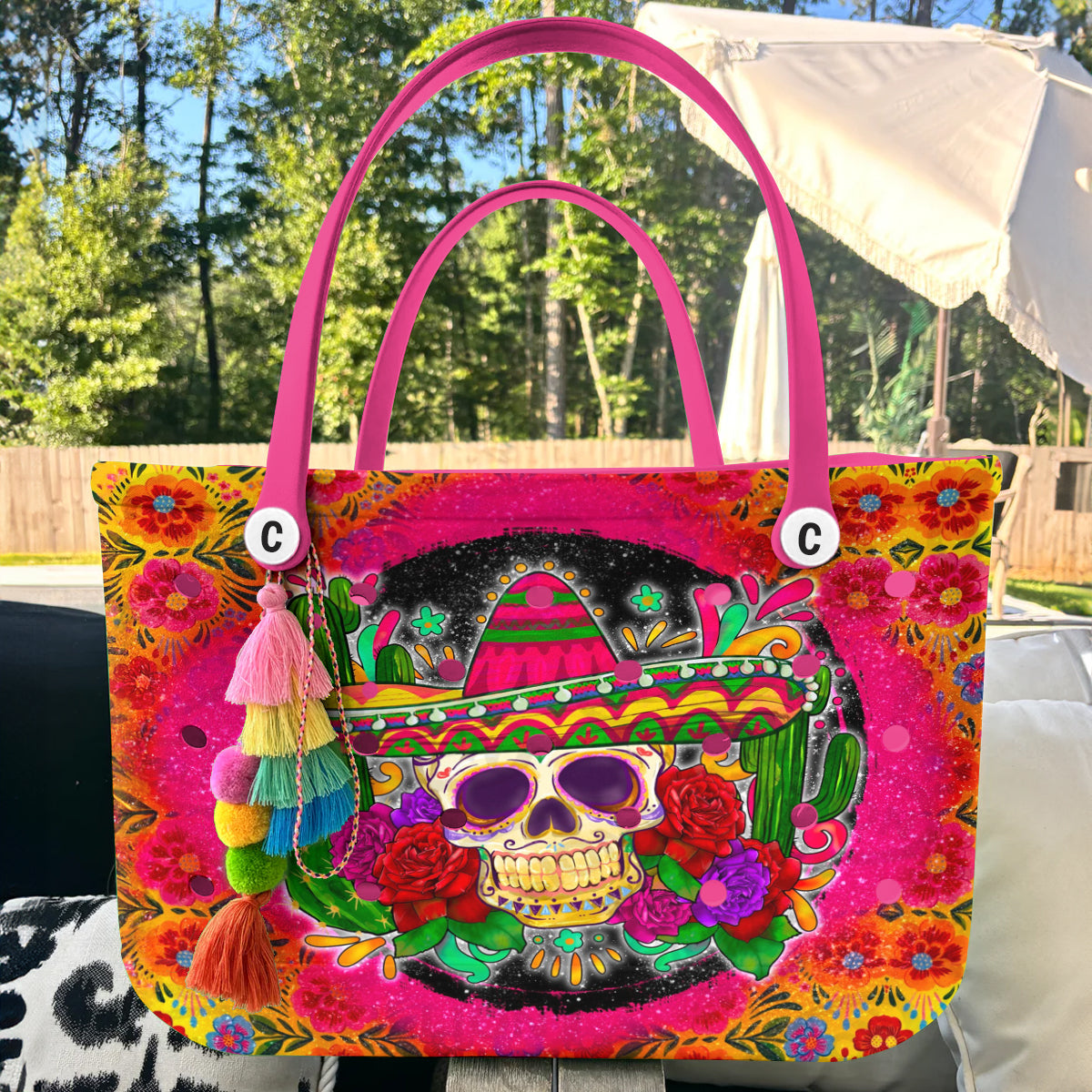 Ceeprints Cee™ Bag Rosa Calavera