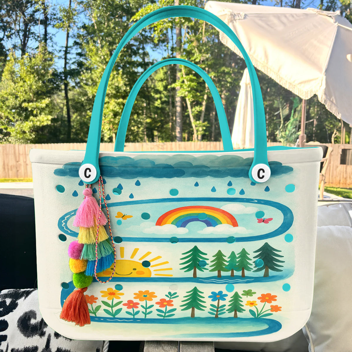 Ceeprints Cee™ Bag Raindrop Journey