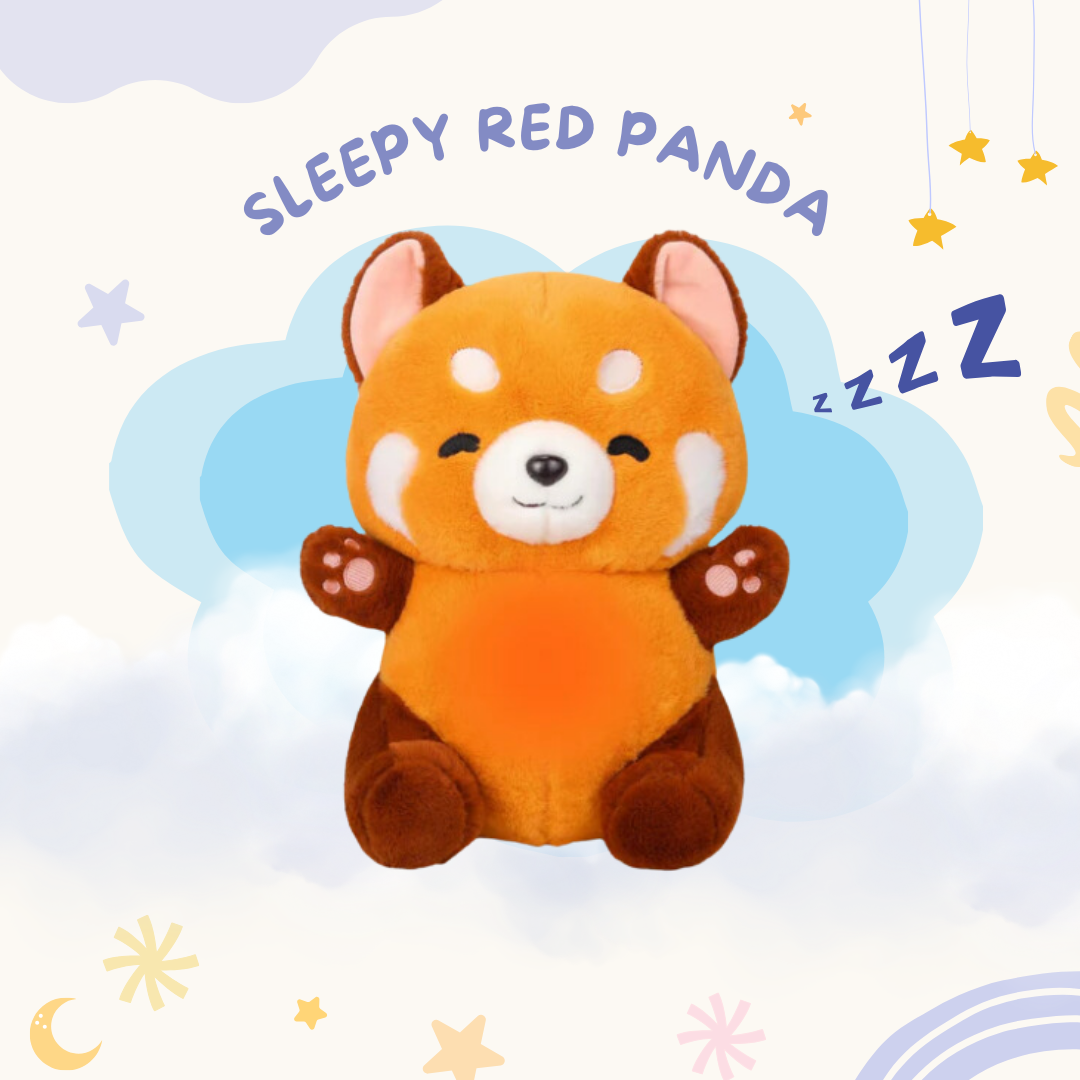 Ceeprints® Breathing Bear Sleepy Red Panda