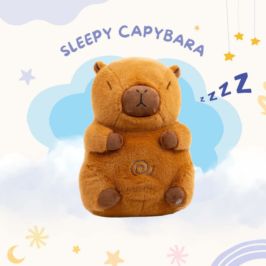 Ceeprints® Breathing Bear Sleepy Capybara