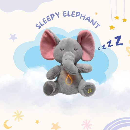 Ceeprints® Breathing Bear Sleepy Elephant