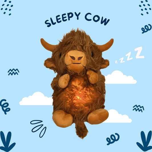 Ceeprints® Breathing Bear Sleepy Cow