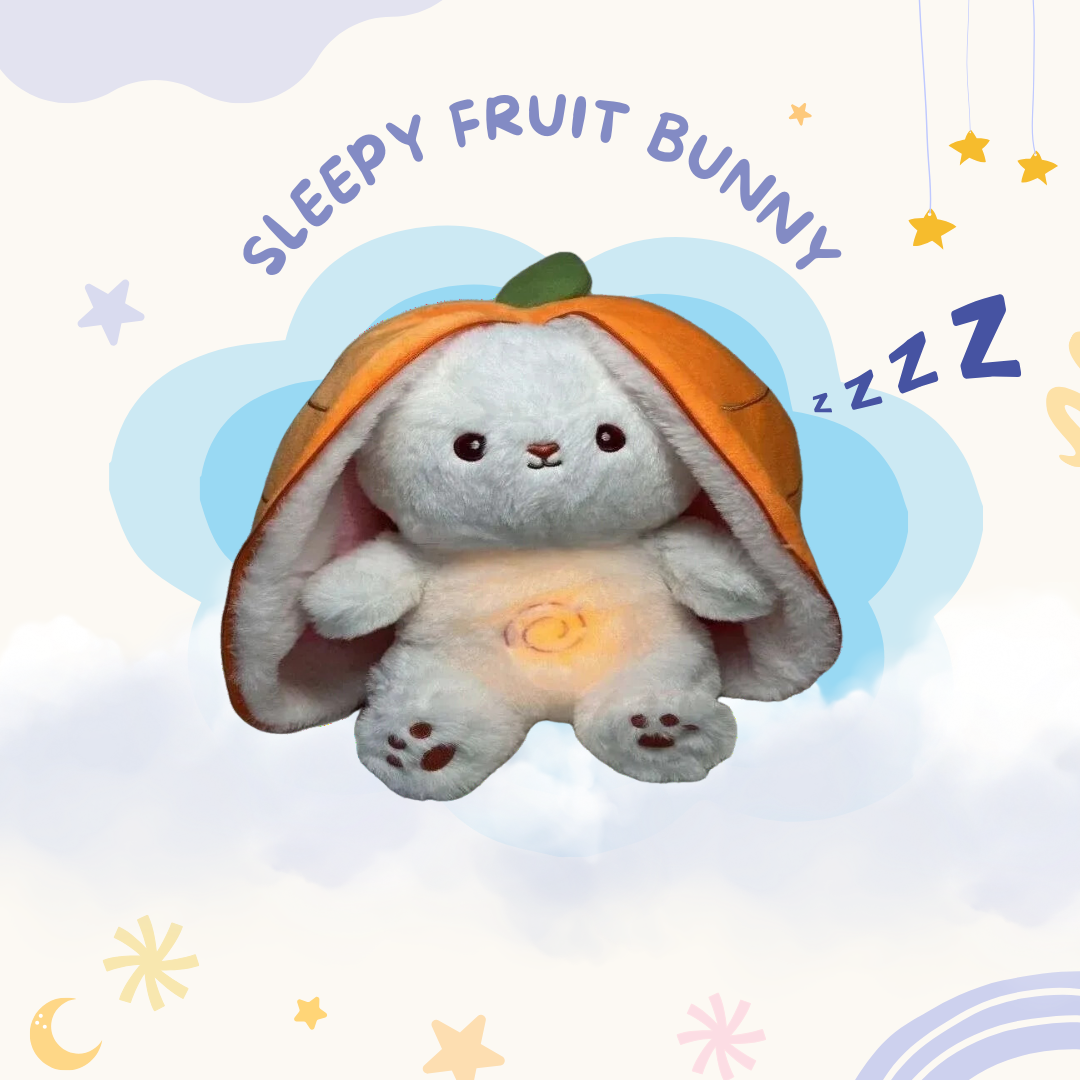 Ceeprints® Breathing Bear Sleepy Fruit Bunny