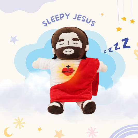 Ceeprints® Breathing Bear Sleepy Jesus