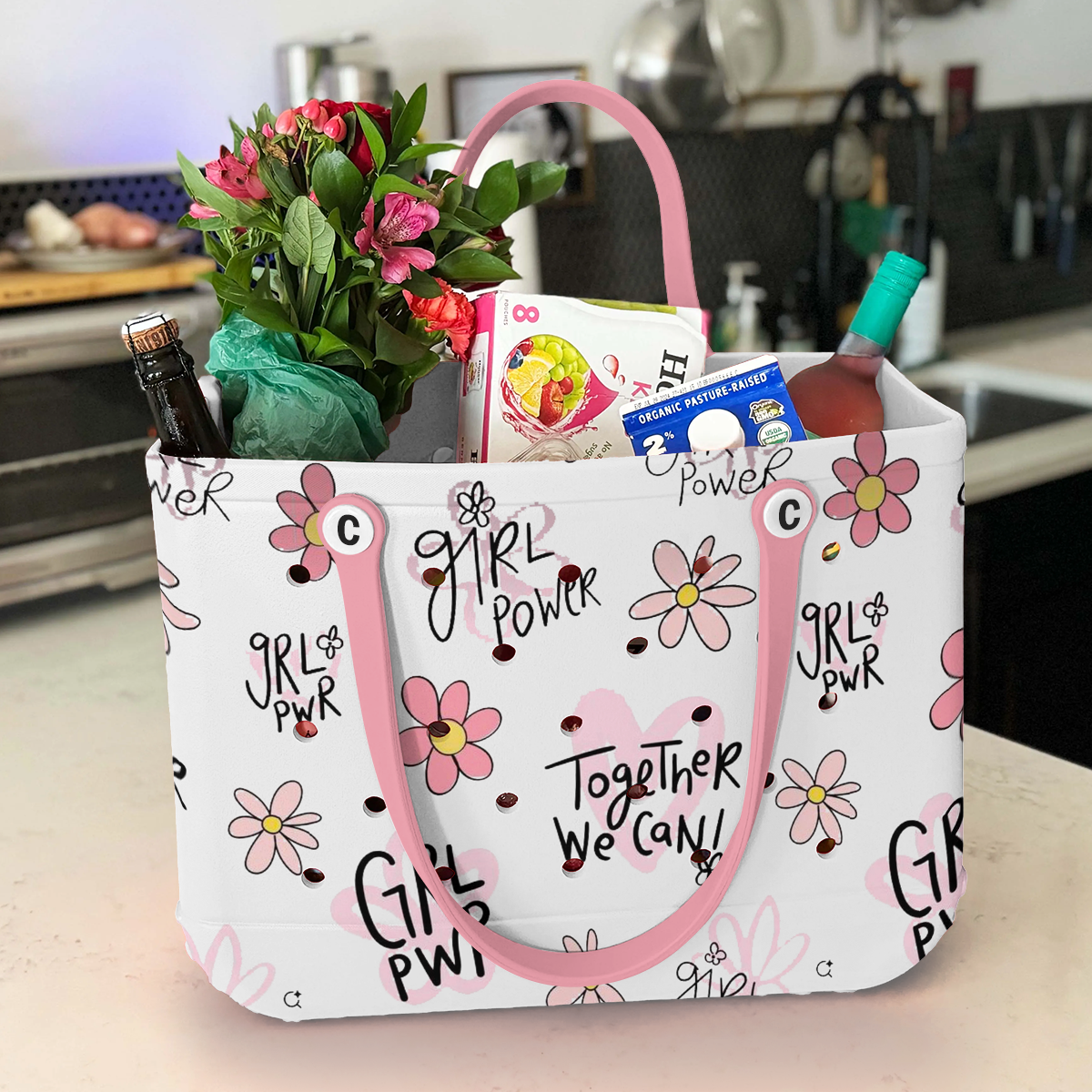 Ceeprints Cee™ Bag Grl Pwr in Pink