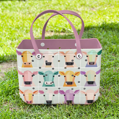 Ceeprints Cee™ Bag GeoMoo Delight