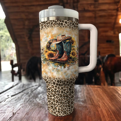 Ceeprints Tumbler Western Sunflower Charm
