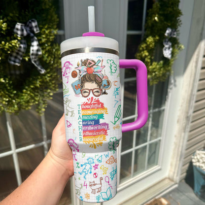 Ceeprints Tumbler The Teacher's Fuel