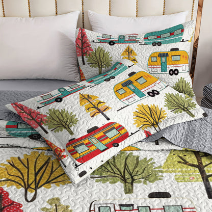 Ceeprints All Season Quilt 3-Piece Set Camper