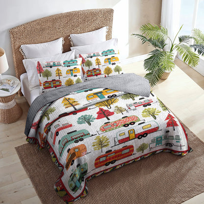 Ceeprints All Season Quilt 3-Piece Set Camper
