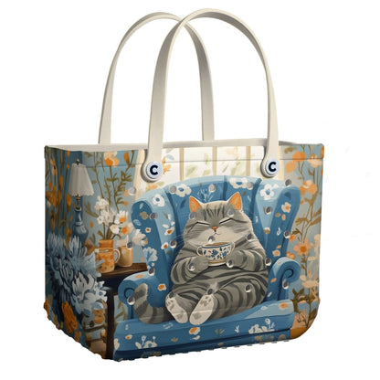 Ceeprints Cee™ Bag Purrfect Tea Time